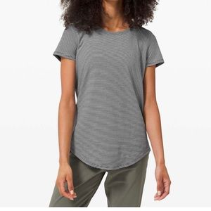 LULULEMON Love Crew III, Tonka Stripe, size 12.  NWT